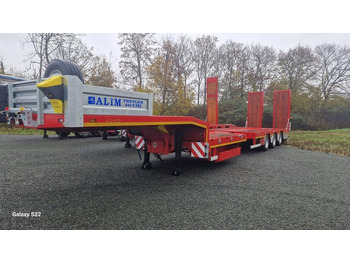 Låg lastare semitrailer