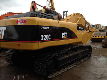 Bandgrävare Caterpillar excavator used cat 320C  320CL20 ton hydraulic crawler excavator for engineering and construction: bild 5