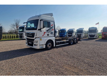 Containerbil/ Växelflak lastbil MAN TGX
