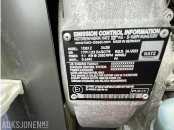 Vält 2023 Husqvarna LG 504 Vibroplate - Diesel - 470 kg. - 54 timer.: bild 5