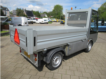 Transportbil med flak, El transportbil Spijkstaal 1000 PICKUP 72V: bild 3