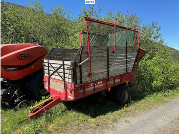 Utrustning för vallskörd