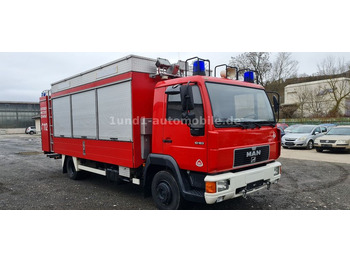 Släck/ Räddningsvagn MAN 10.163 L2000 Feuerwehr GWG Nur 6.300km  DEPA ELRO/VETTER 10.163 L2000 Feuerwehr GWG Nur 6.300km  DEPA ELRO/VETTER: bild 3