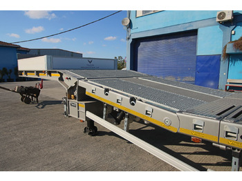 Låg lastare semitrailer