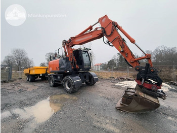 Grävmaskin på däck HITACHI ZX170W