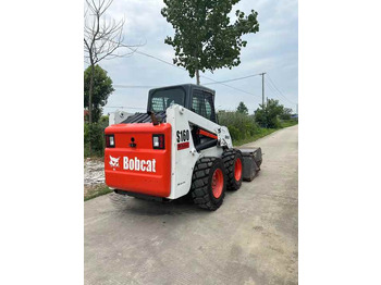 Kompaktlastare/ Slirstyrda lastare USED BOBCAT S160 Skid-steer Loader Bobcat S160 Carry Sweeper with Very Good Performance Is for Sale at a Low Price.: bild 4