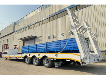 Ny Låg lastare semitrailer TITAN 3 Axle 80 Ton Lowbed Semi Trailer for Sale In Philippines: bild 2