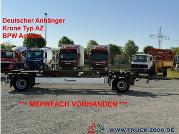 Containersläp/ Växelflaksläp KRONE