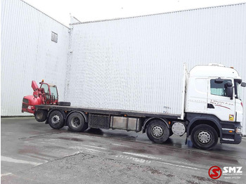 Flakbil Scania R 420 8x2 +manitou TMT 25.20: bild 4