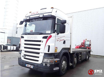 Flakbil Scania R 420 8x2 +manitou TMT 25.20: bild 3