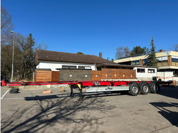 Containerbil/ Växelflak semitrailer FLIEGL