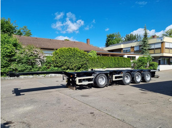 Containerbil/ Växelflak semitrailer NOOTEBOOM