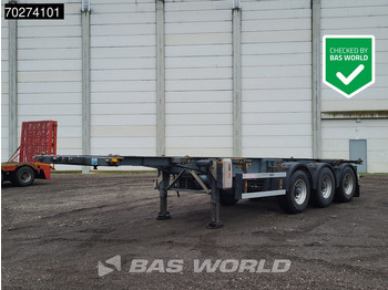 Containerbil/ Växelflak semitrailer GROENEWEGEN
