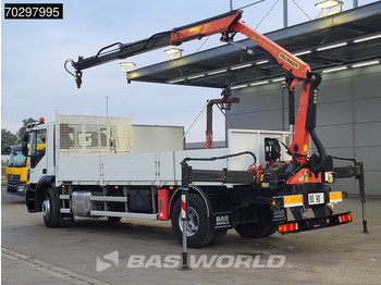 Flakbil, Kranbil Iveco Stralis 310 Stralis 4X2 Palfinger PK12002 Crane Kran rotator Steelsuspension Automatic Euro 6: bild 2