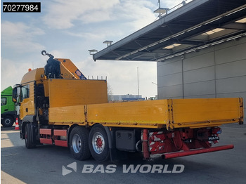 Flakbil, Kranbil MAN TGS 26.480 6X4 HMF 5020 K6 Crane Kran 6x2H4 Hydrodrive Euro 6: bild 2