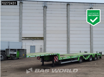 Låg lastare semitrailer