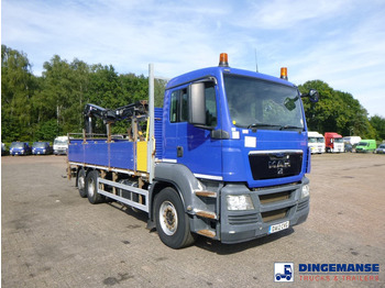 Kranbil MAN TGS 26.360 6X2 RHD + HMF 1420-K2 + grapple: bild 2
