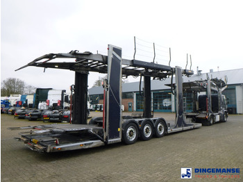 Biltransportbil lastbil Scania P 410 6x2 RHD Rolfo car transporter: bild 4