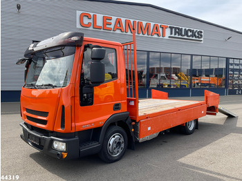 Biltransportbil lastbil Iveco Eurocargo 80EL16 Euro 6 Autotransporter met oprijrampen Just 133.305 km!: bild 3