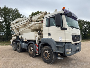 Betongbil MAN TGS 32.400 8x4 Concrete Mixer Pump truck / 426 MTH !!! / 18 meters: bild 4