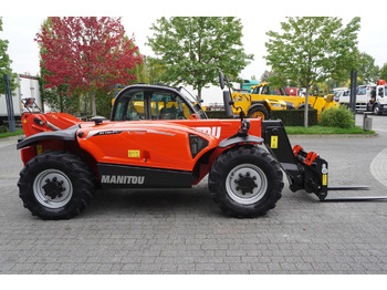 Teleskophjullastare MANITOU MT 730 H / 7 m reach / 3 t / height 190 cm / 2900 MTH! / Joystick: bild 5