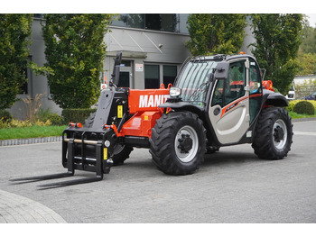 Teleskophjullastare MANITOU MT 730 H / 7 m reach / 3 t / height 190 cm / 2900 MTH! / Joystick: bild 2