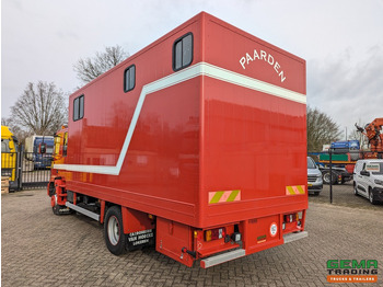Hästbuss Iveco Tector ML120E24D 4x2 Euro3 DubbelCabine - Paardenwagen 3-Paards - Kleedruimte - Hydraulische klep- TOP!: bild 4