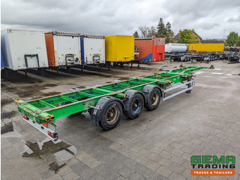 Containerbil/ Växelflak semitrailer LECITRAILER