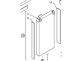Oljekylare CASE