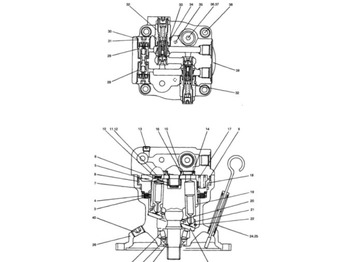 Hydraulmotor NEW HOLLAND