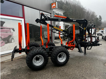 Ny Skogsvagn BMF BMF 7T1 mit BMF 540 Kran: bild 2