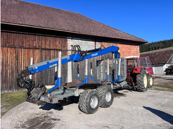 Skogsvagn Binderberger RW14 mit Penz BP 8000L Kran: bild 2