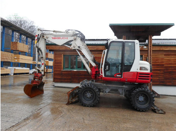 Grävmaskin på däck TAKEUCHI