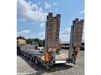 Låg lastare trailer Porte engins 4 essieux: bild 4