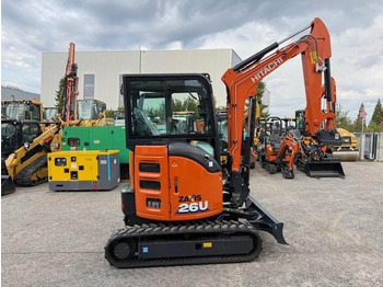Minigrävmaskin HITACHI ZX26U-6