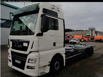 Containerbil/ Växelflak lastbil MAN TGX 26.510