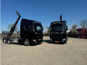 Lastväxlare lastbil Scania R580 V8 NGS 6X2 EURO 6 VDL 20T HOOK: bild 2