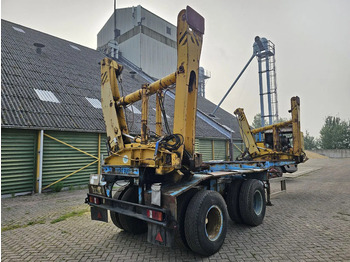 Containerbil/ Växelflak semitrailer HAMMAR CKS20000 - 20FT Sideloader - Widespread - Steelspring - 8 tires: bild 4
