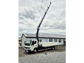 Ny Transportbil med flak FUSO FUSO 9C18 Canter Alu Pritsche 5.5m Kran 3x hydr.: bild 3