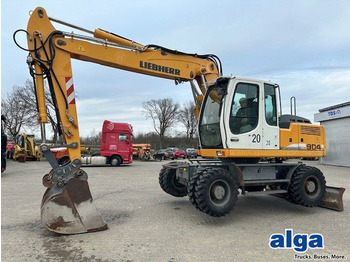 Grävmaskin på däck LIEBHERR A 904 C Litronic