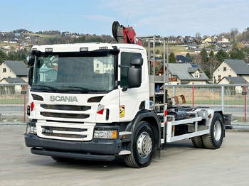 Kranbil Scania P 250 * HMF 635 K2 + FUNK * TOPZUSTAND: bild 2