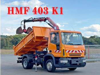 Tippbil lastbil IVECO EuroCargo 120E