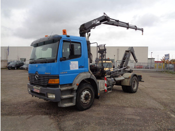 Leasa Mercedes-Benz Atego 1828 Hook lift truck + Crane Hiab 102 Mercedes-Benz Atego 1828 Hook lift truck + Crane Hiab 102: bild 1
