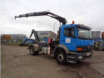 Leasa Mercedes-Benz Atego 1828 Hook lift truck + Crane Hiab 102 Mercedes-Benz Atego 1828 Hook lift truck + Crane Hiab 102: bild 2