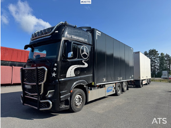 Lastbil med skåp MERCEDES-BENZ Actros