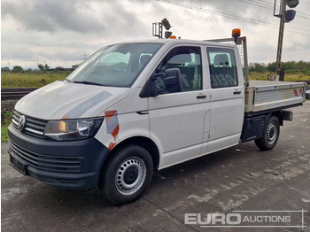 Transportbil med flak VOLKSWAGEN Transporter