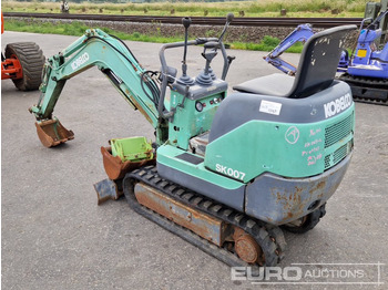 Minigrävmaskin Kobelco SK007-2: bild 3