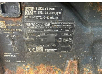 Leasa  Linde E20PL-02 Linde E20PL-02: bild 4