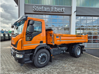 Tippbil lastbil Iveco Eurocargo ML180E32K 4x2 Meiller AHK: bild 4