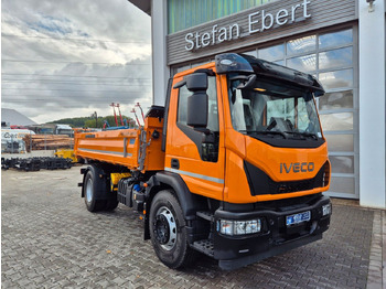 Tippbil lastbil Iveco Eurocargo ML180E32K 4x2 Meiller AHK: bild 3